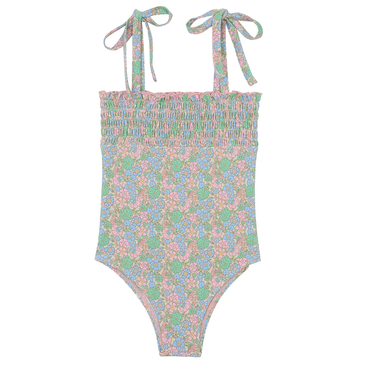 Longboard Vintage Flower Swimsuit