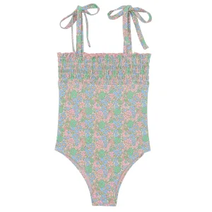 Longboard Vintage Flower Swimsuit