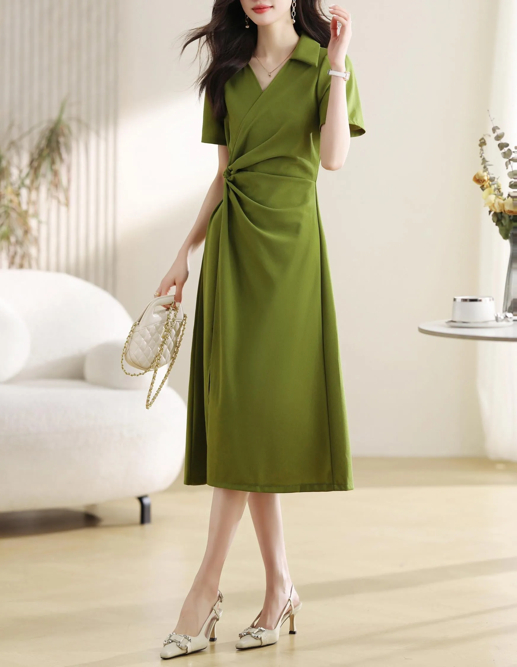 Loose-Fit A-Line Dress for a Flattering Silhouette