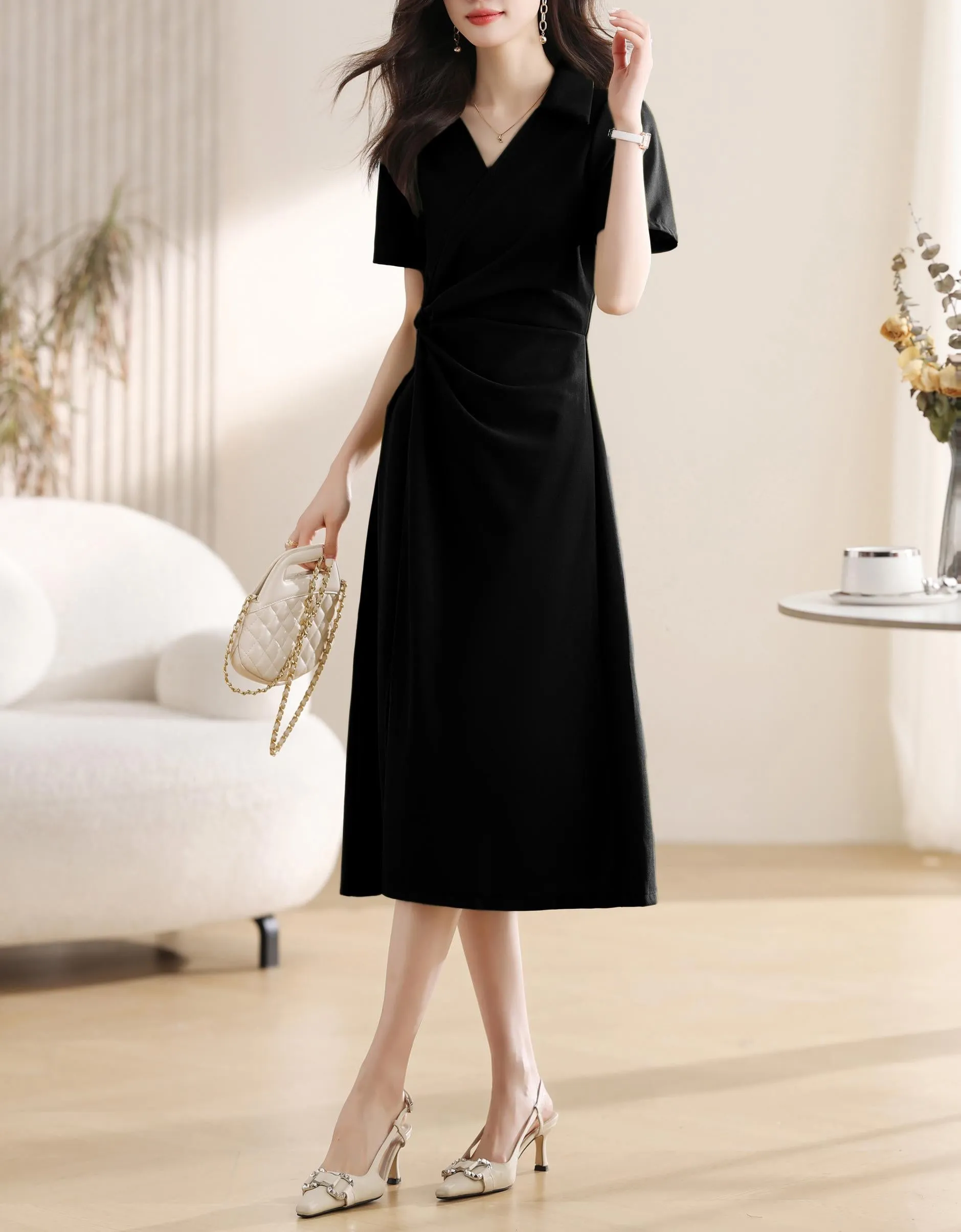 Loose-Fit A-Line Dress for a Flattering Silhouette