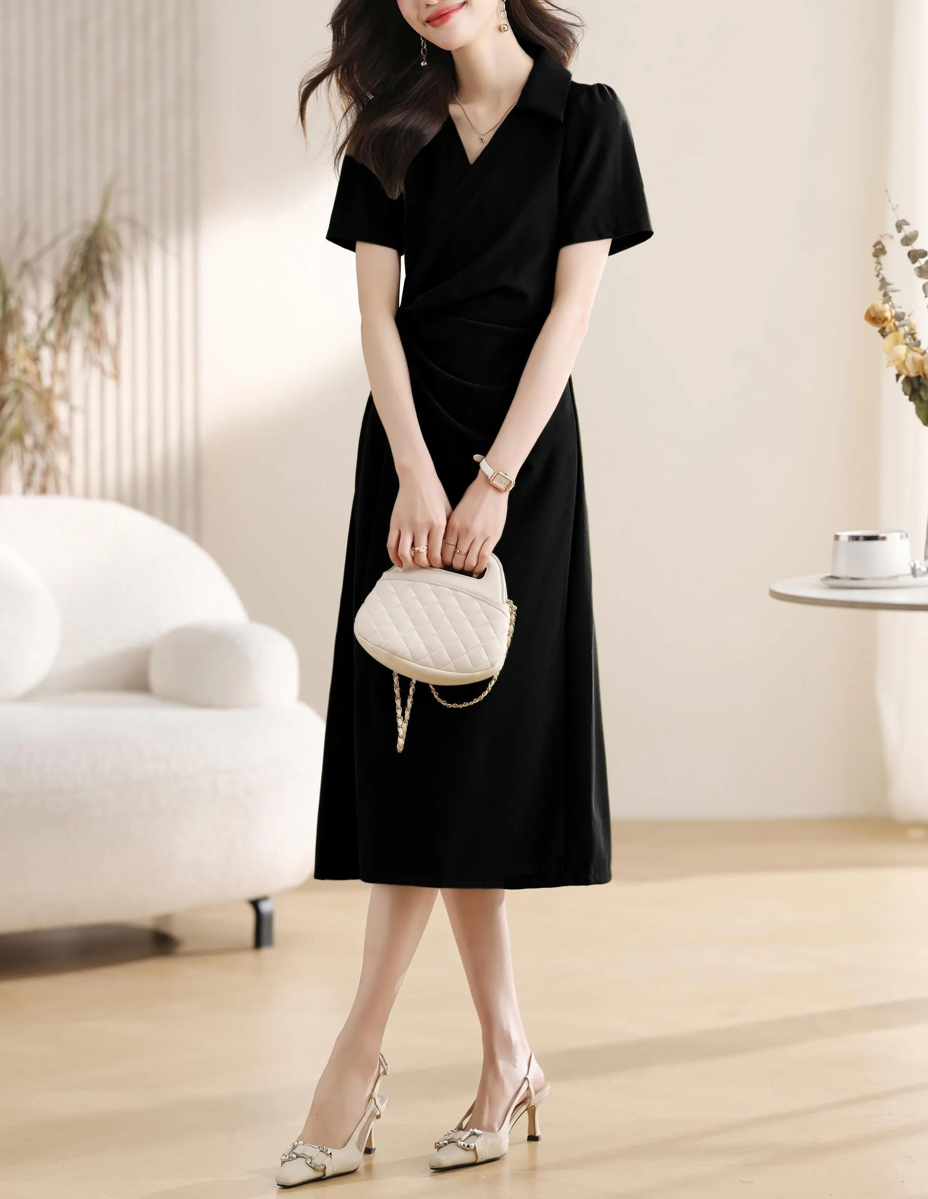 Loose-Fit A-Line Dress for a Flattering Silhouette