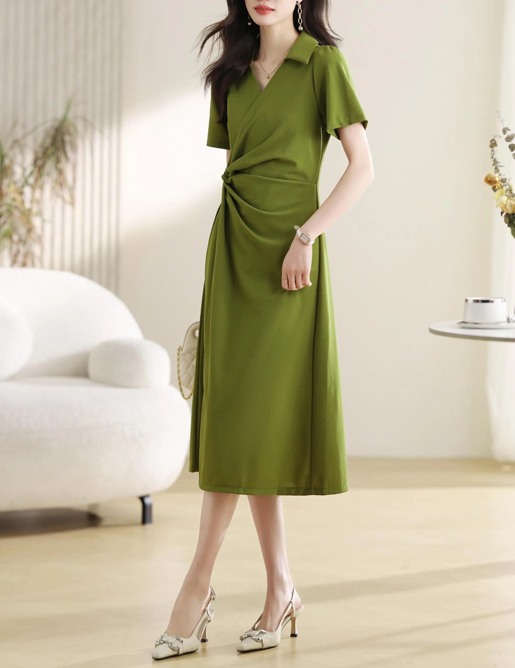 Loose-Fit A-Line Dress for a Flattering Silhouette