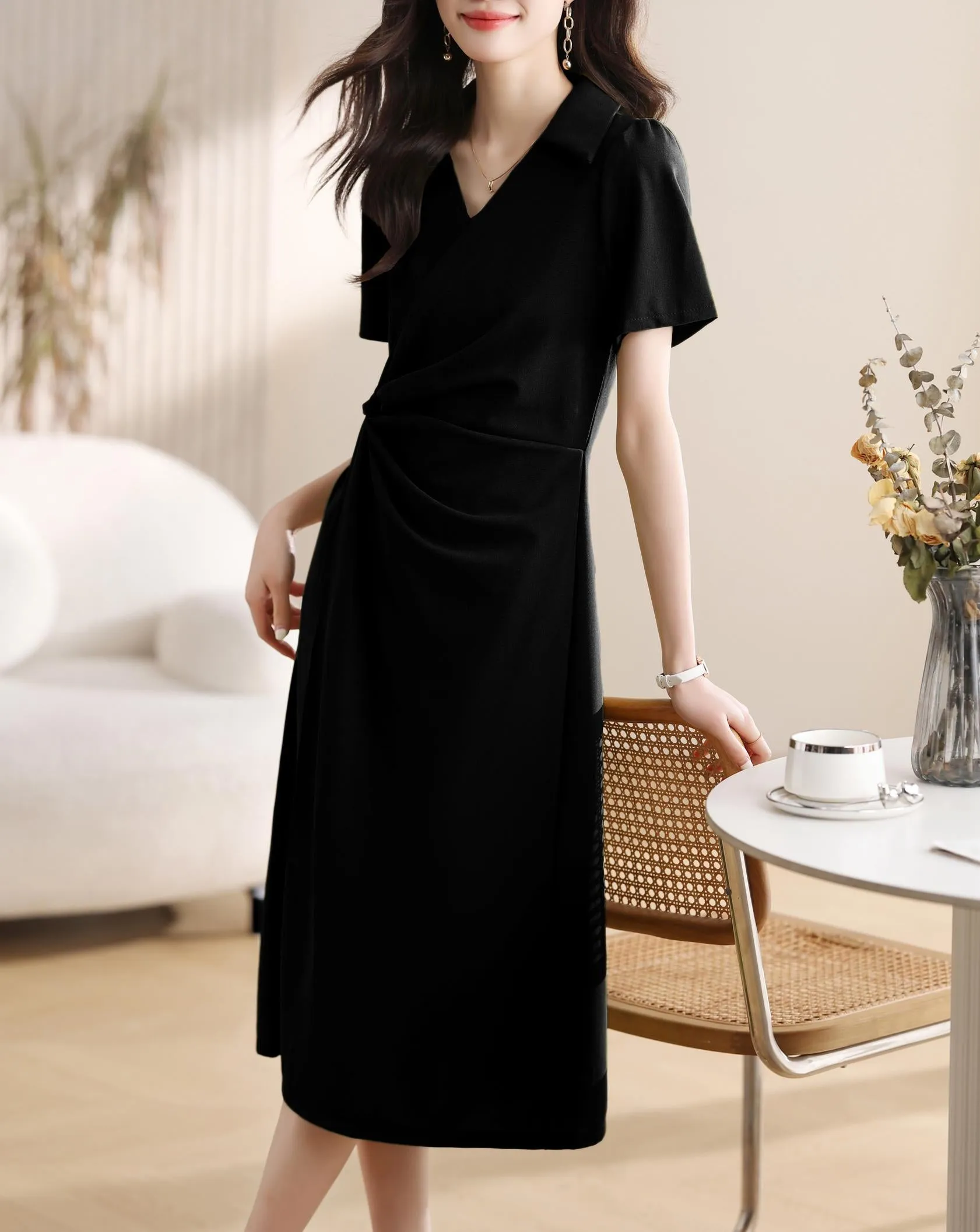 Loose-Fit A-Line Dress for a Flattering Silhouette