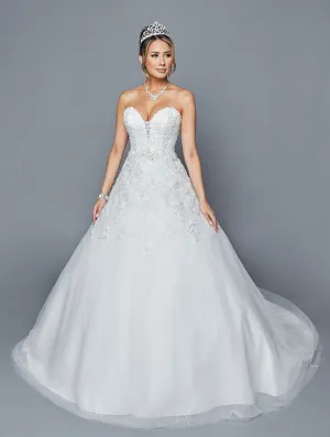 Lovely Wedding Dress Style 414