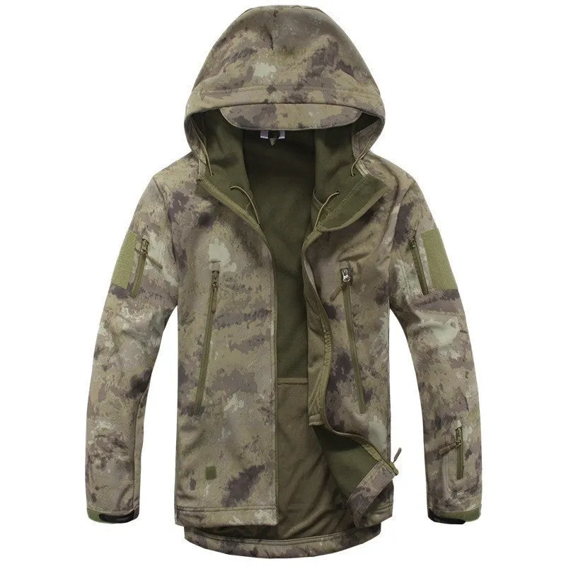 Lurker Shark Skin Soft Shell V4 Outdoors Military Tactical Jacket Men Waterproof Windproof Coat Hunter Camouflage Army Clothing