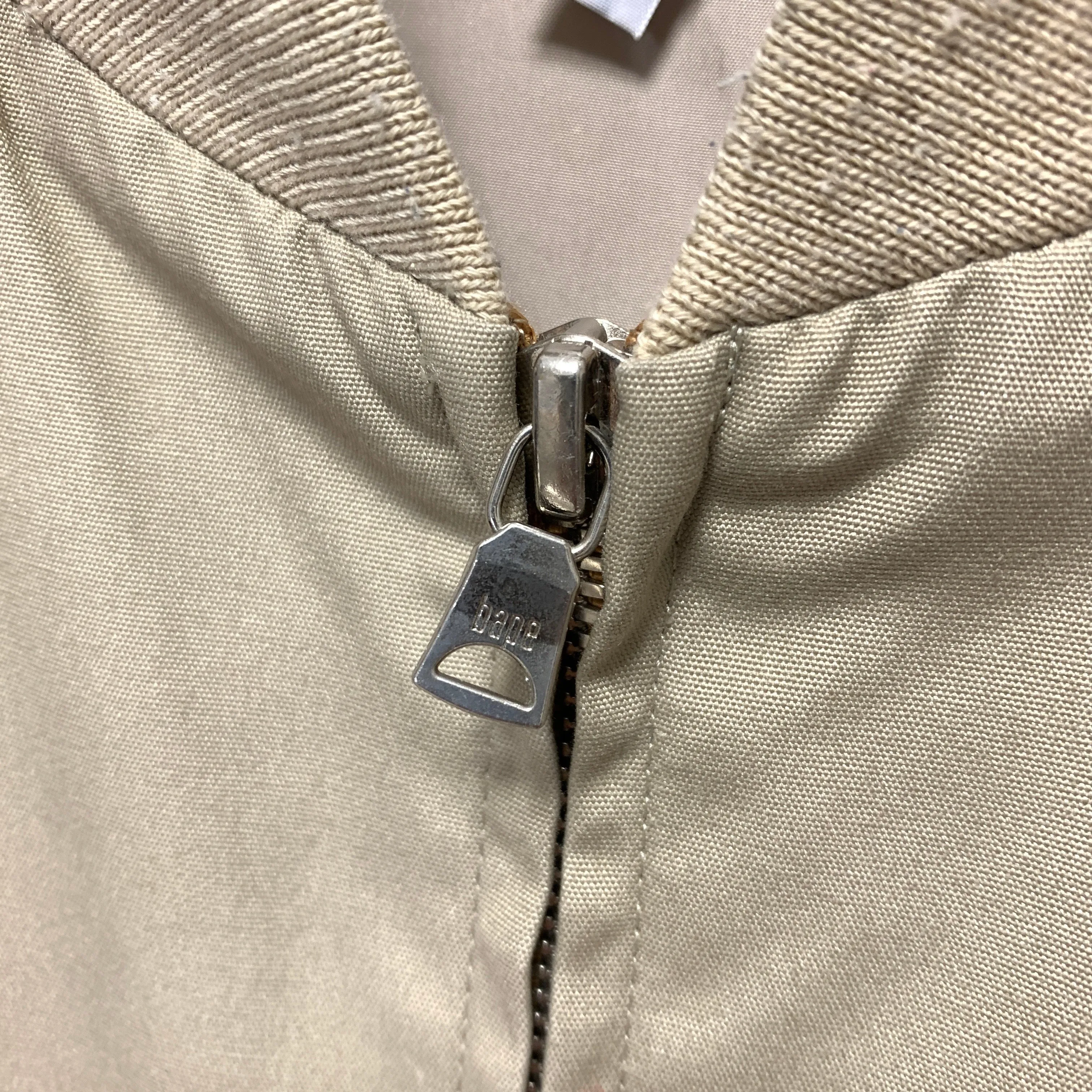 [M] A Bathing Ape Bape Vintage 'BapeEx' Work Jacket Beige