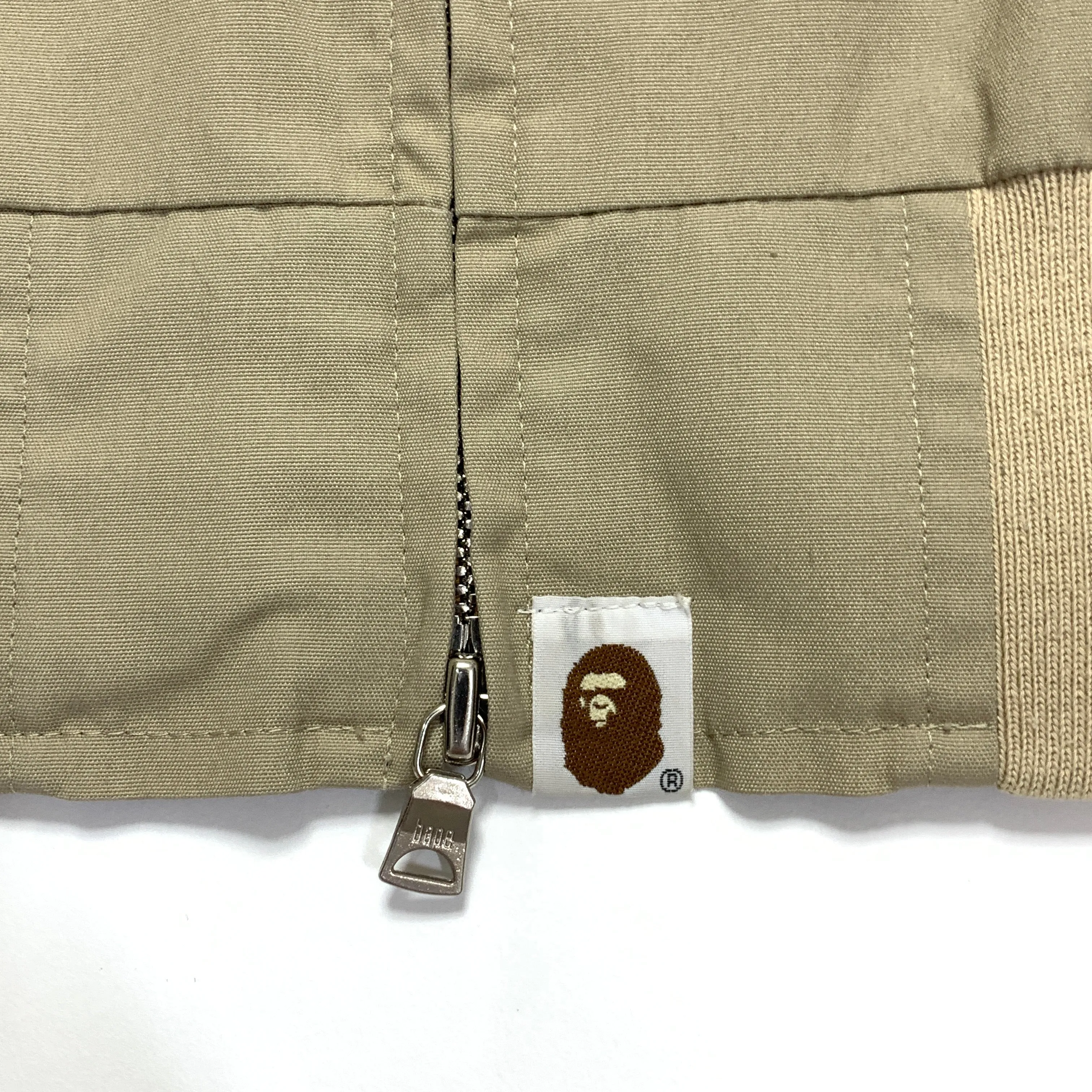 [M] A Bathing Ape Bape Vintage 'BapeEx' Work Jacket Beige