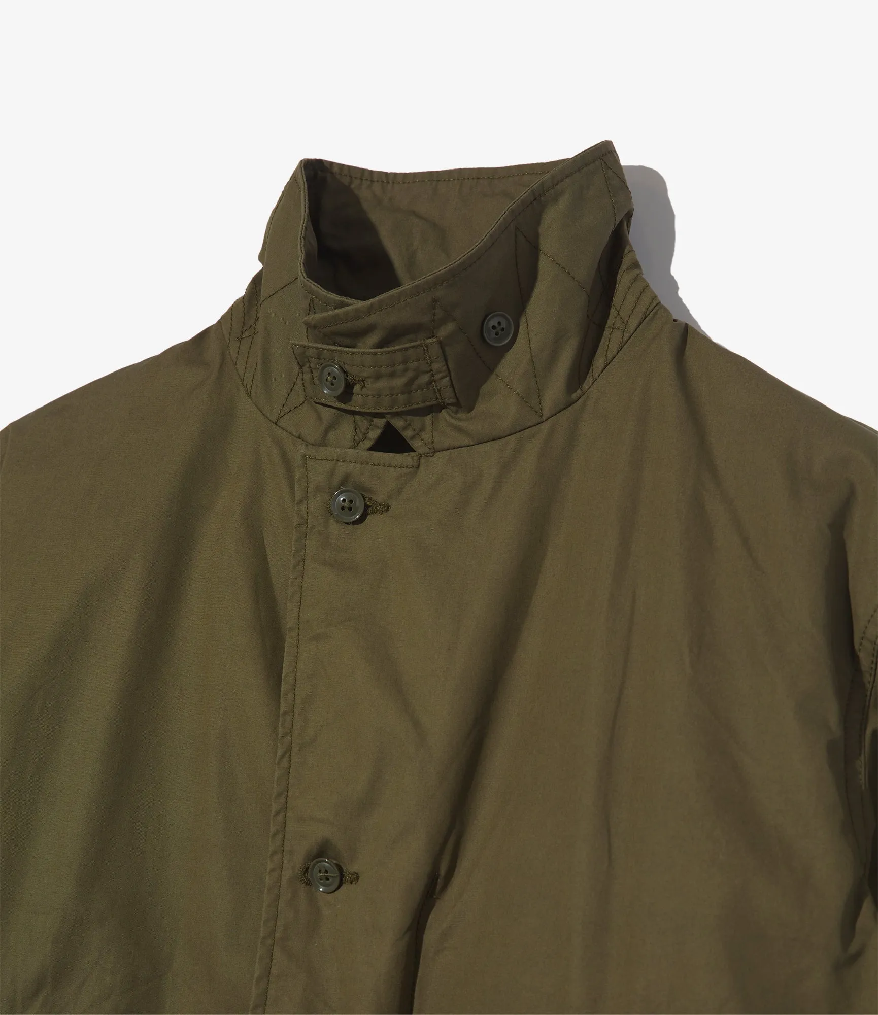 M41 Jacket – Olive Coated Cotton Cloth