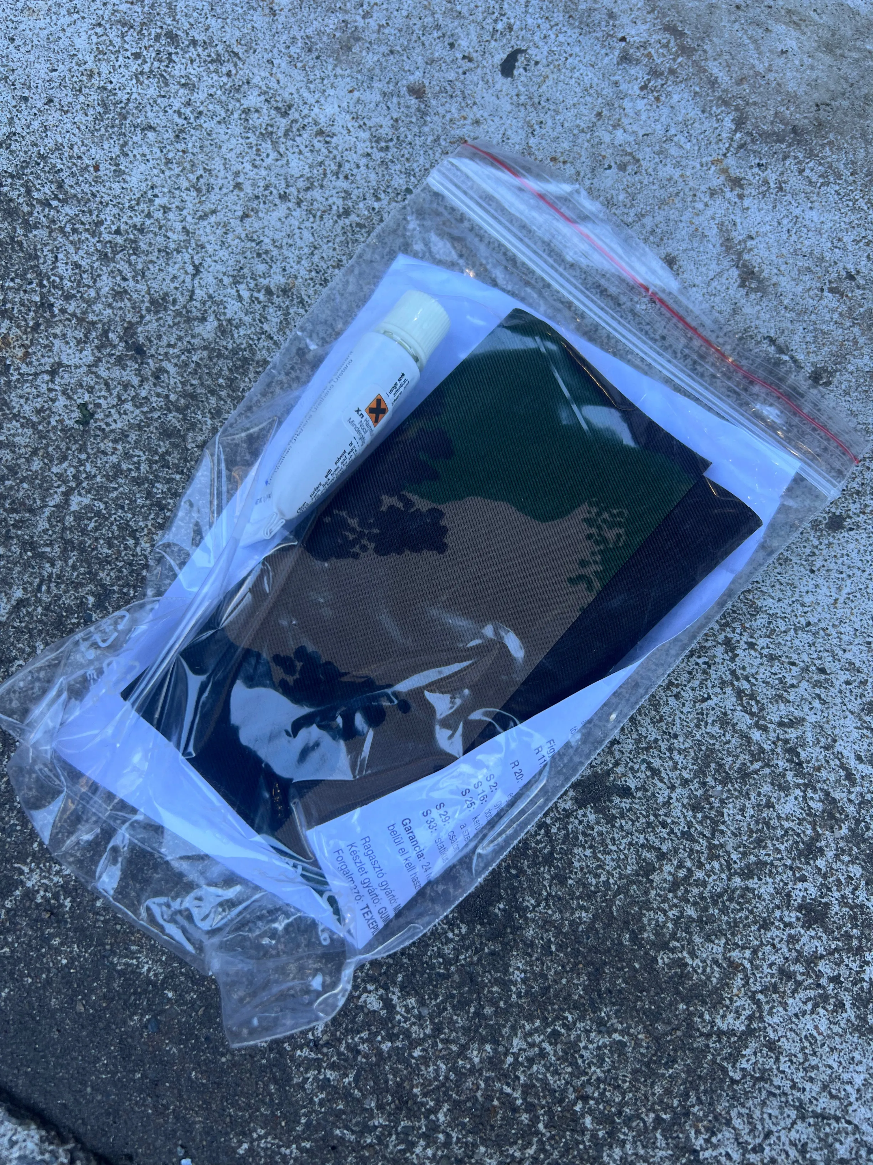 M81 woodland(ish) Wet Weather Patch Repair Kit - Various Sizes Included
