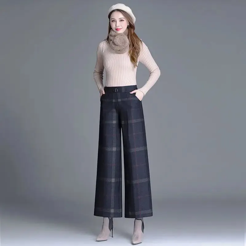 Madison Plaid Trousers