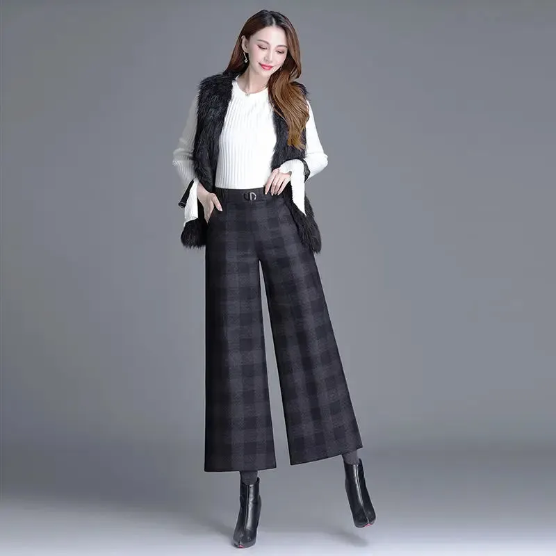 Madison Plaid Trousers