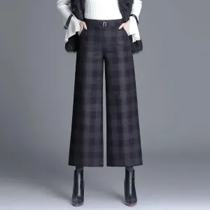 Madison Plaid Trousers
