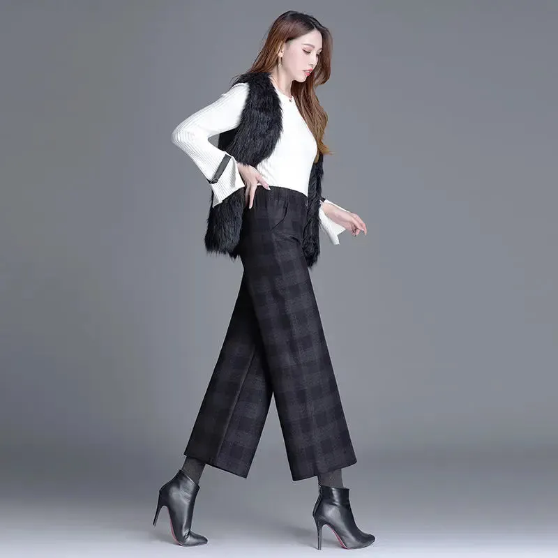 Madison Plaid Trousers