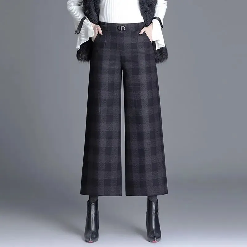 Madison Plaid Trousers