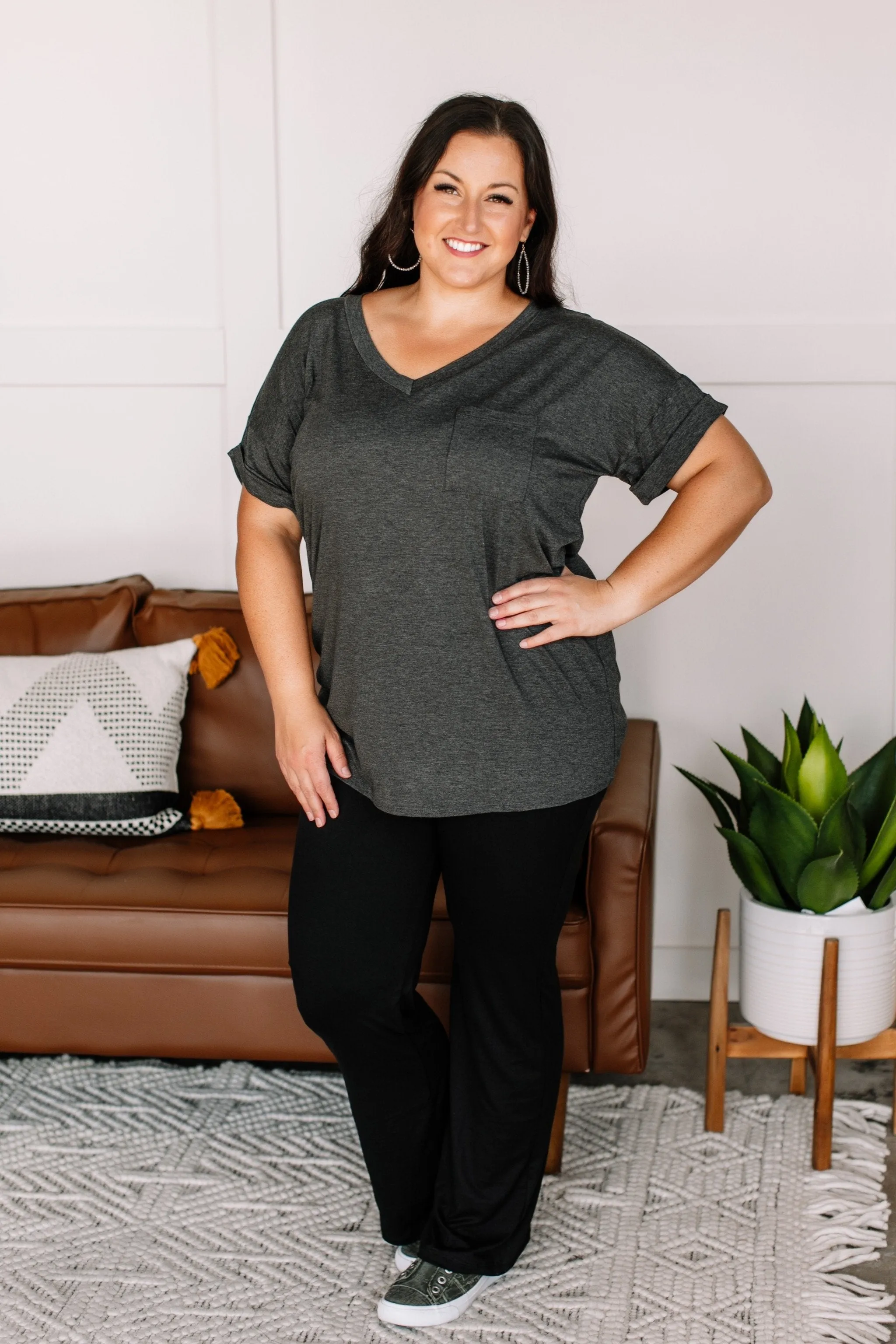 Make The Effort Yoga Pants In Black