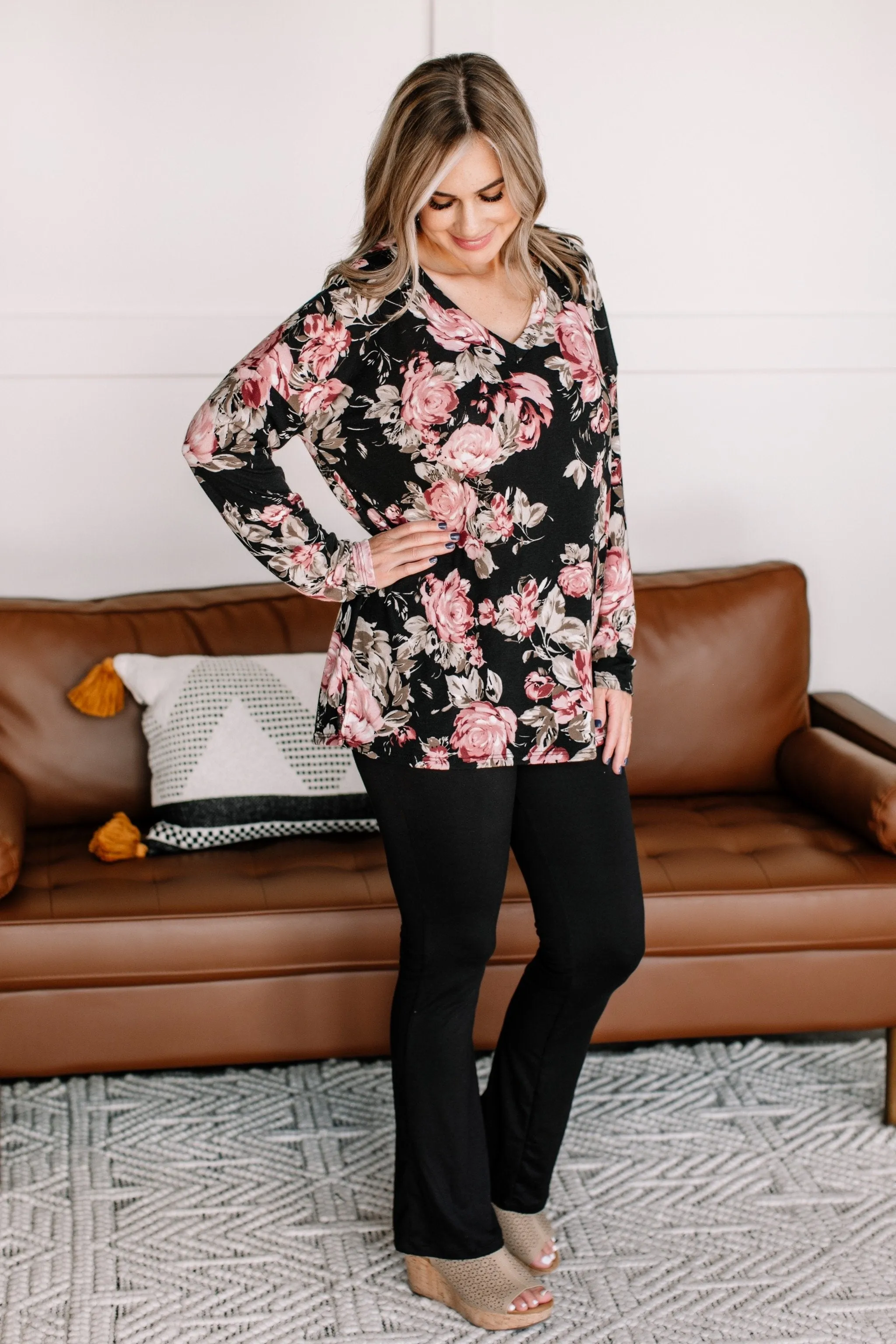Make The Effort Yoga Pants In Black