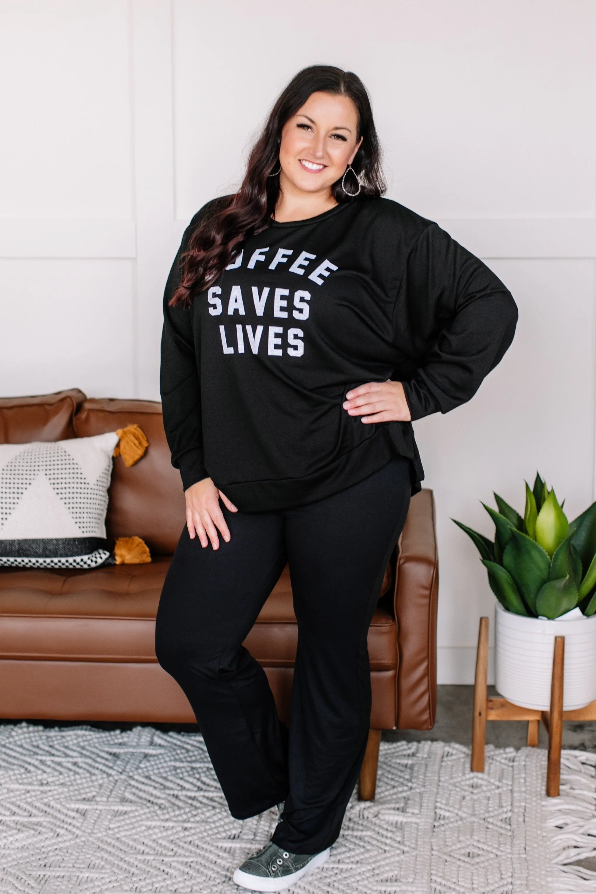 Make The Effort Yoga Pants In Black