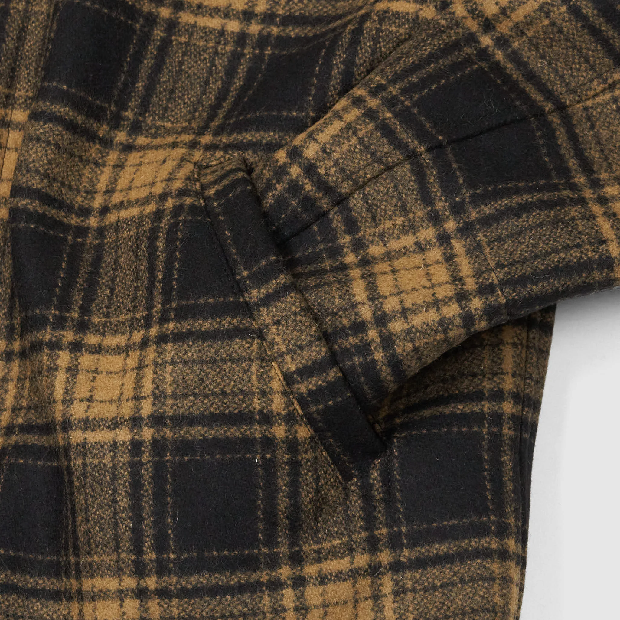 Manifattura Ceccarelli Wool Plaid N-1 Deck Jacket
