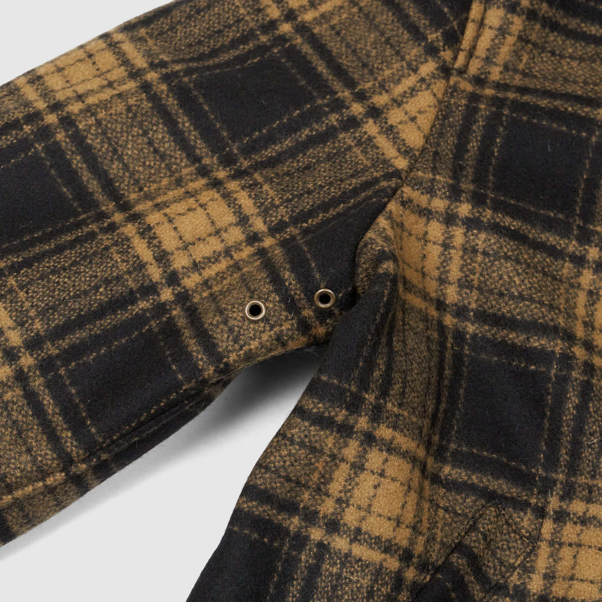 Manifattura Ceccarelli Wool Plaid N-1 Deck Jacket