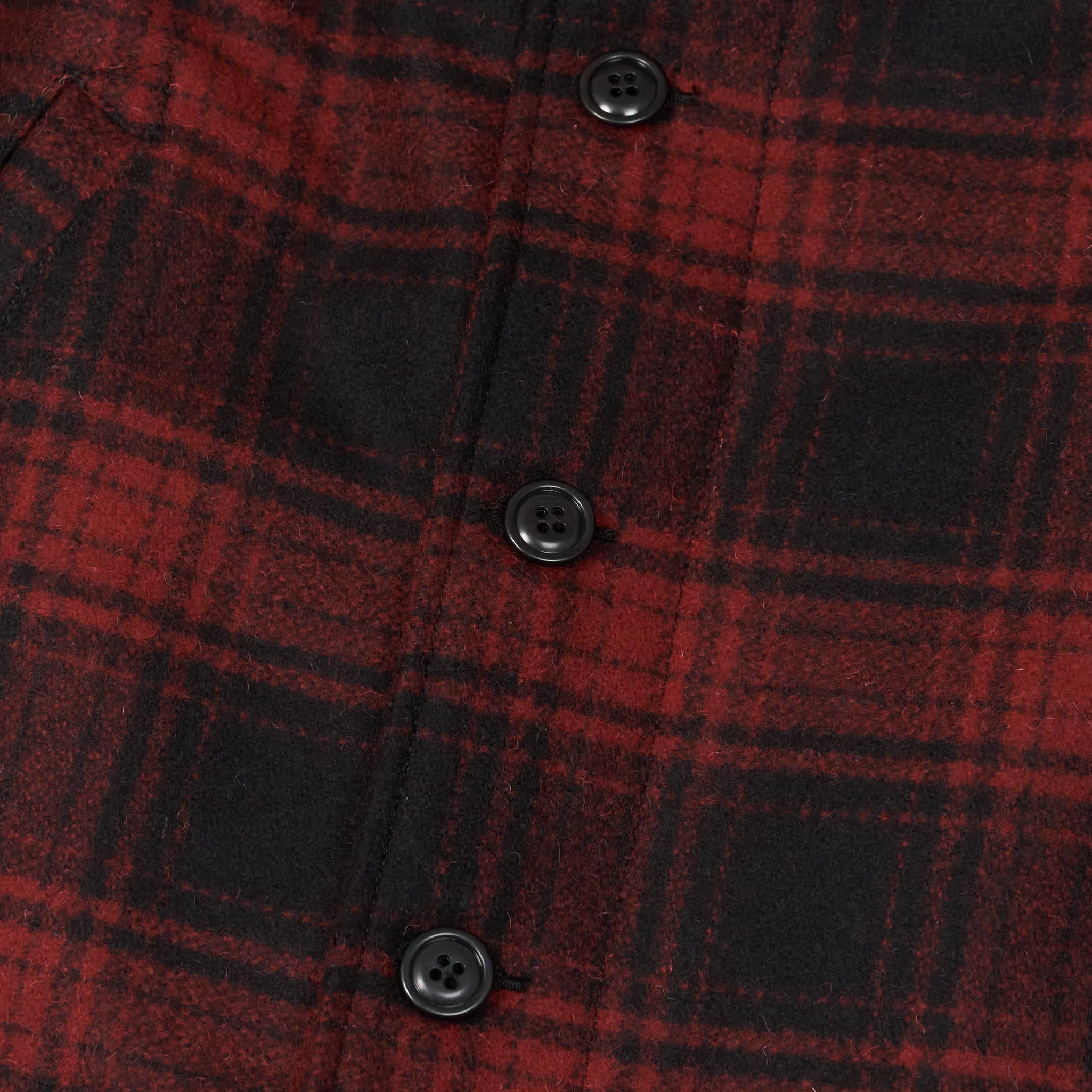 Manifattura Ceccarelli Wool Plaid N-1 Deck Jacket