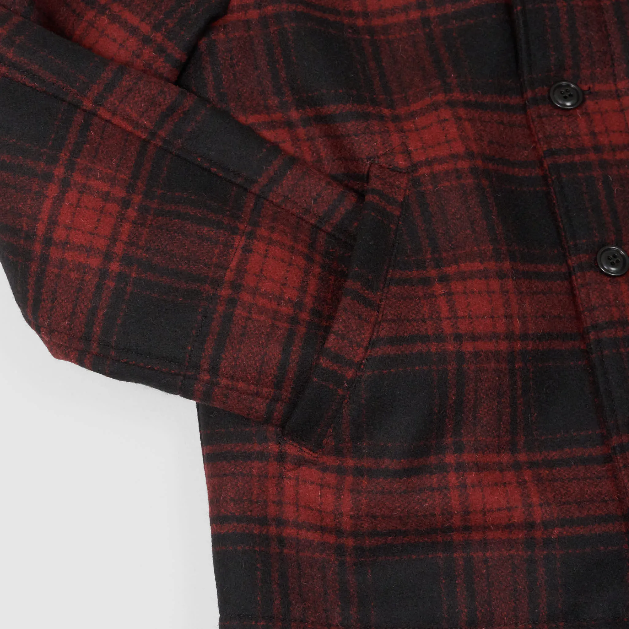 Manifattura Ceccarelli Wool Plaid N-1 Deck Jacket