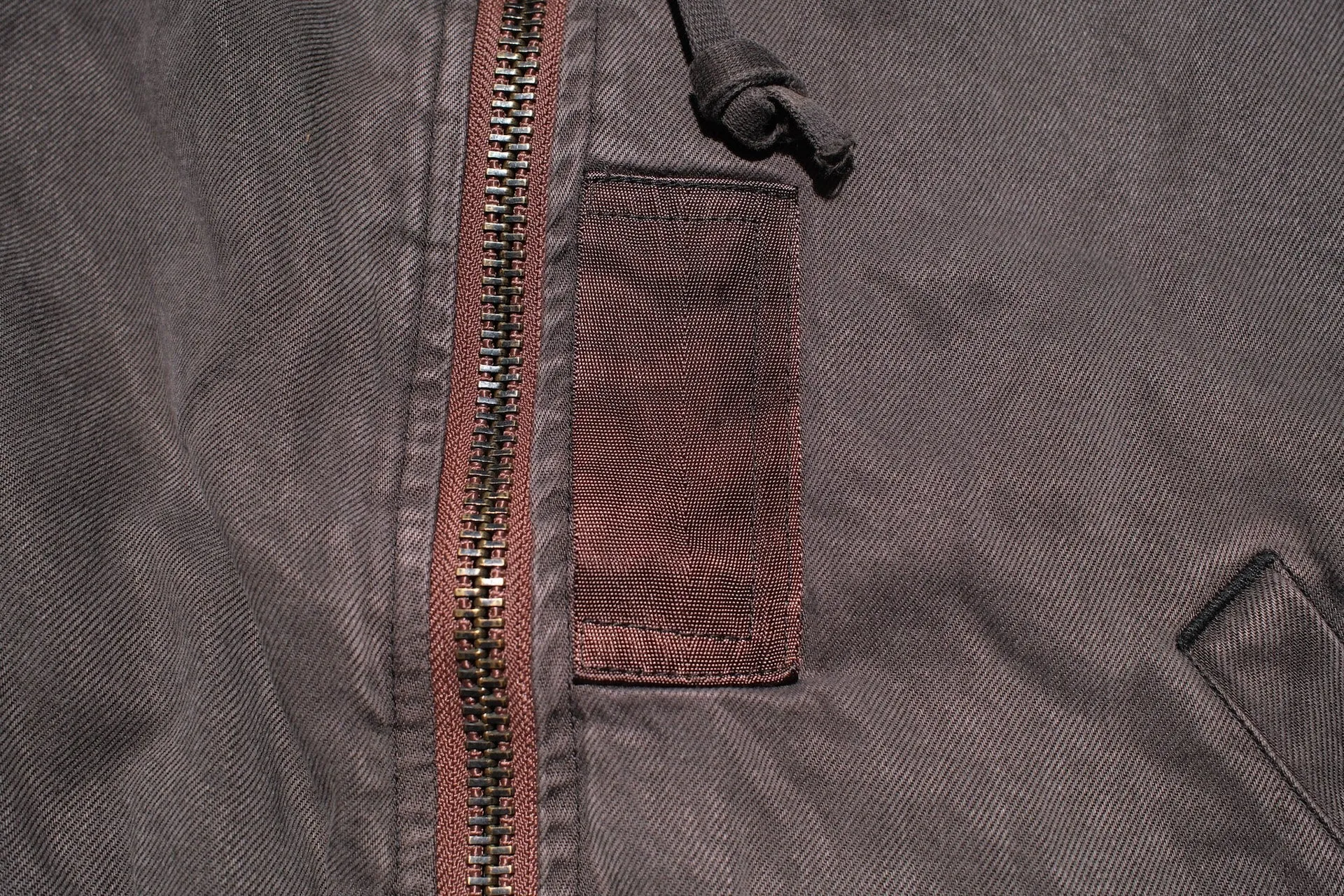 Maru Sankaku Peke by SDA MA-1 Bomber Jacket (Mud Brown)