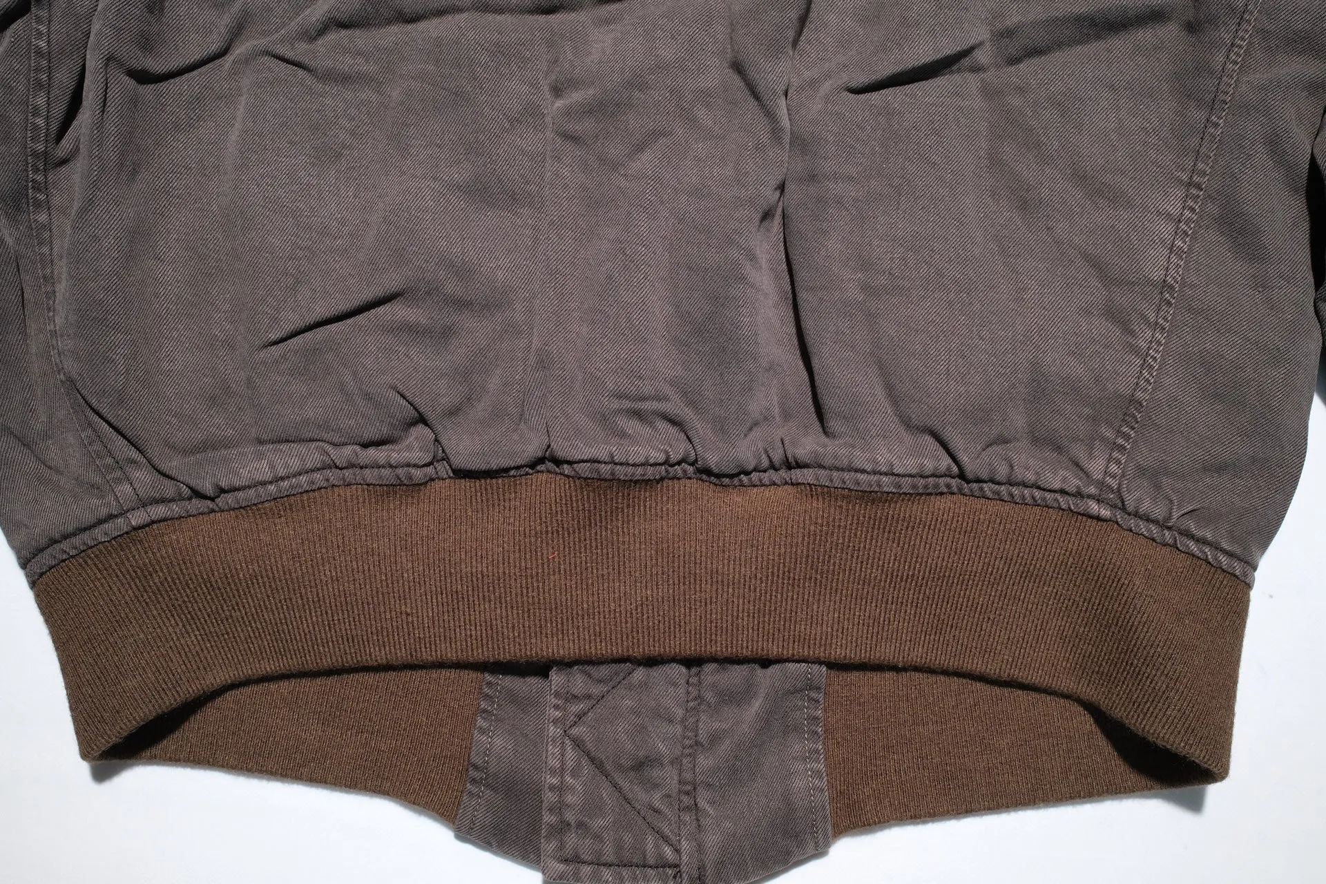 Maru Sankaku Peke by SDA MA-1 Bomber Jacket (Mud Brown)