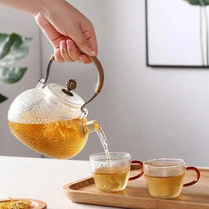 Medieval Glass Tea Pot