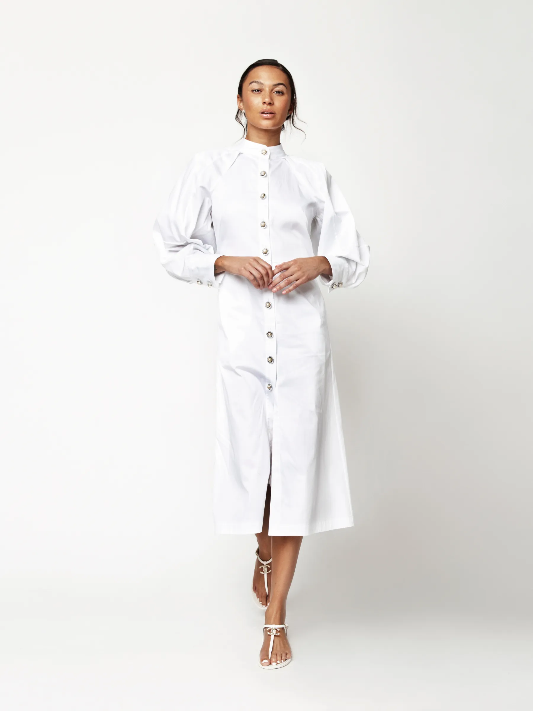 Melodi White Dress