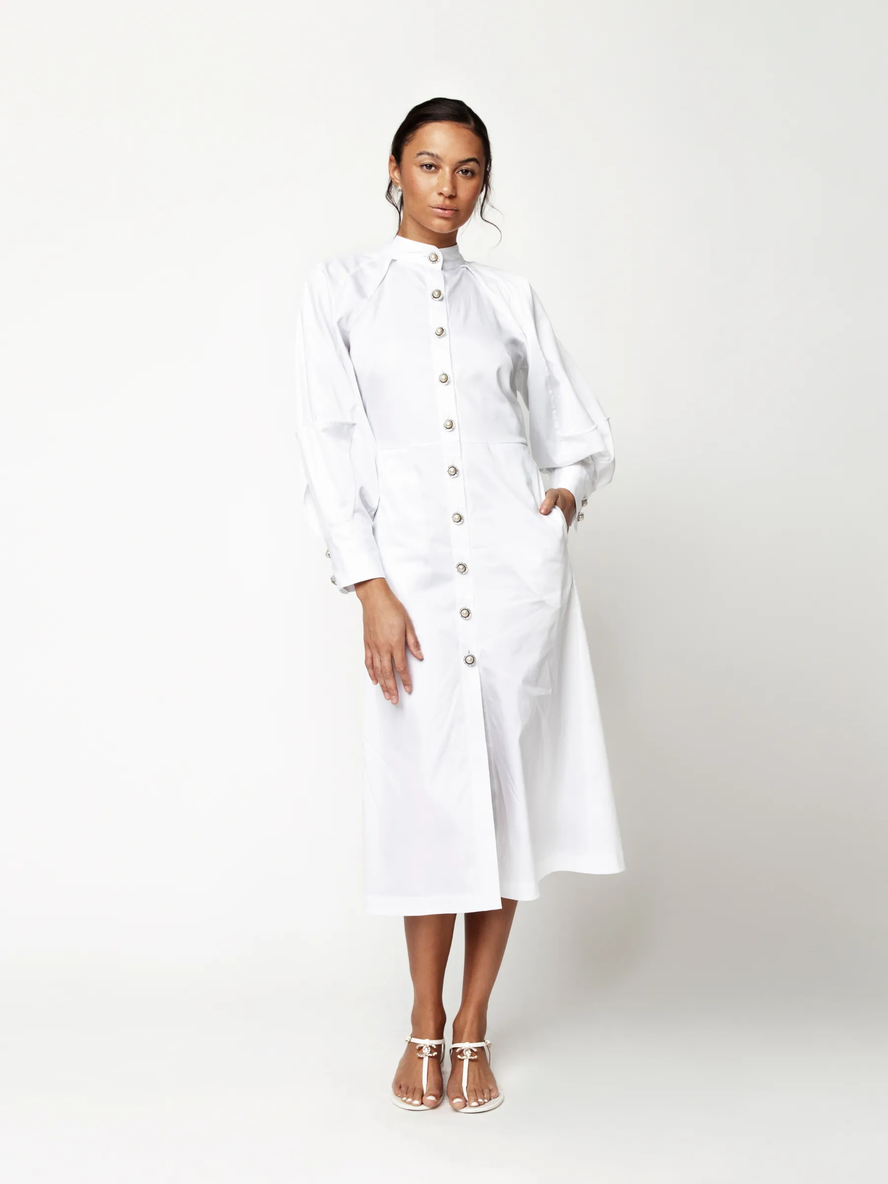 Melodi White Dress