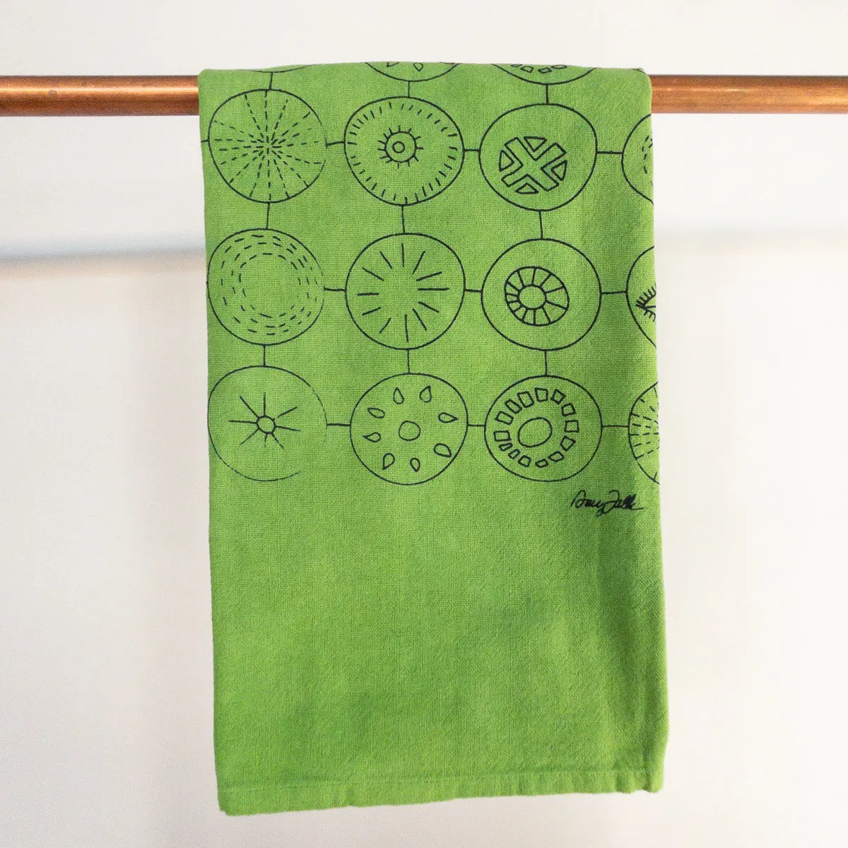 Mid-mod Tea Towel