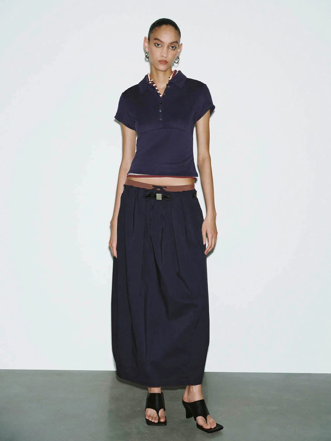 Midi Balloon Skirts