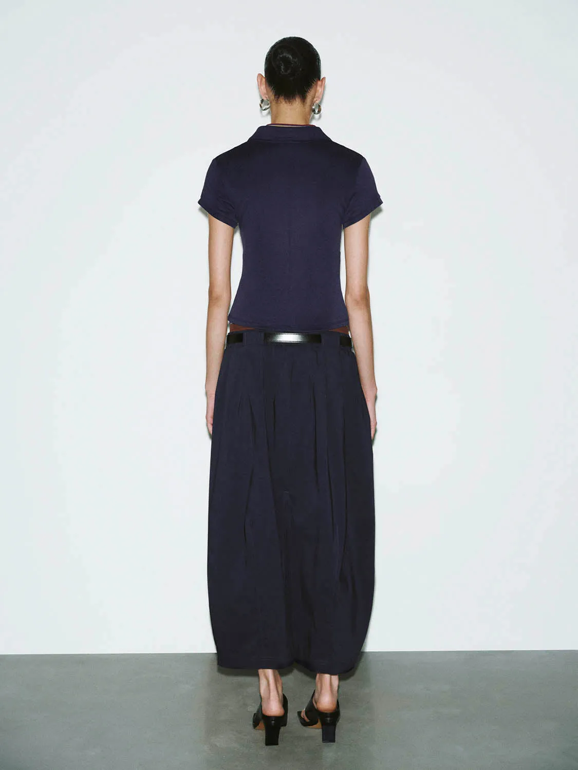 Midi Balloon Skirts