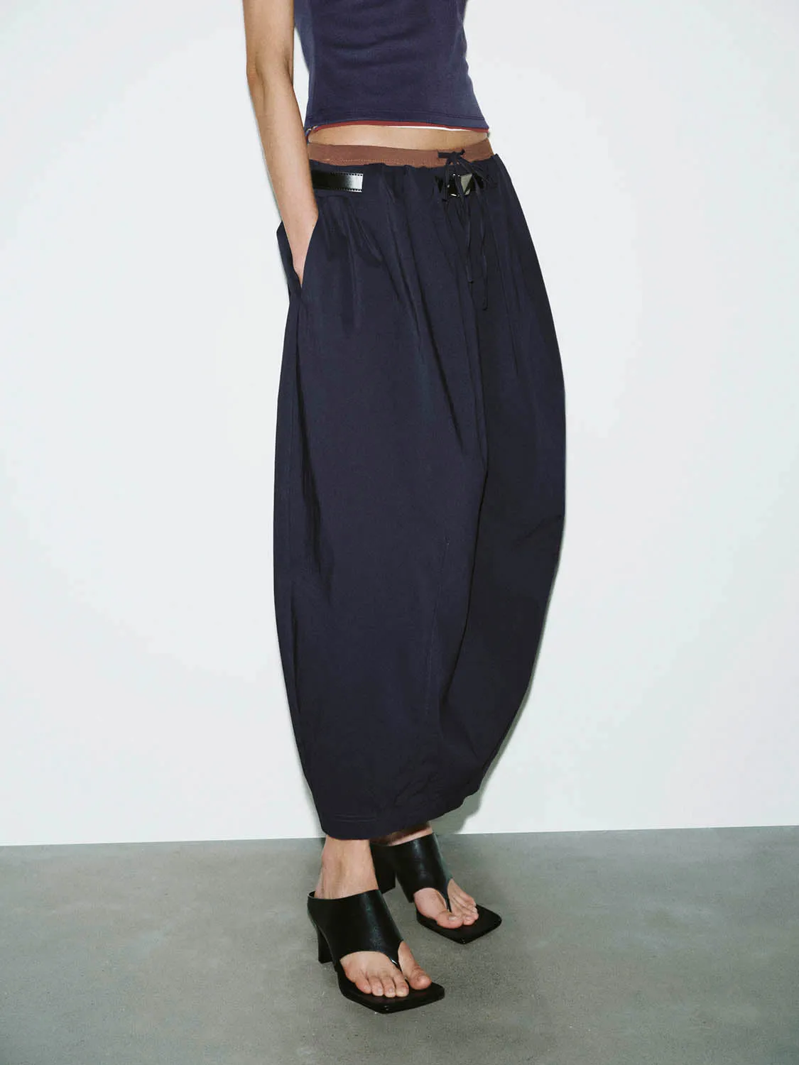 Midi Balloon Skirts