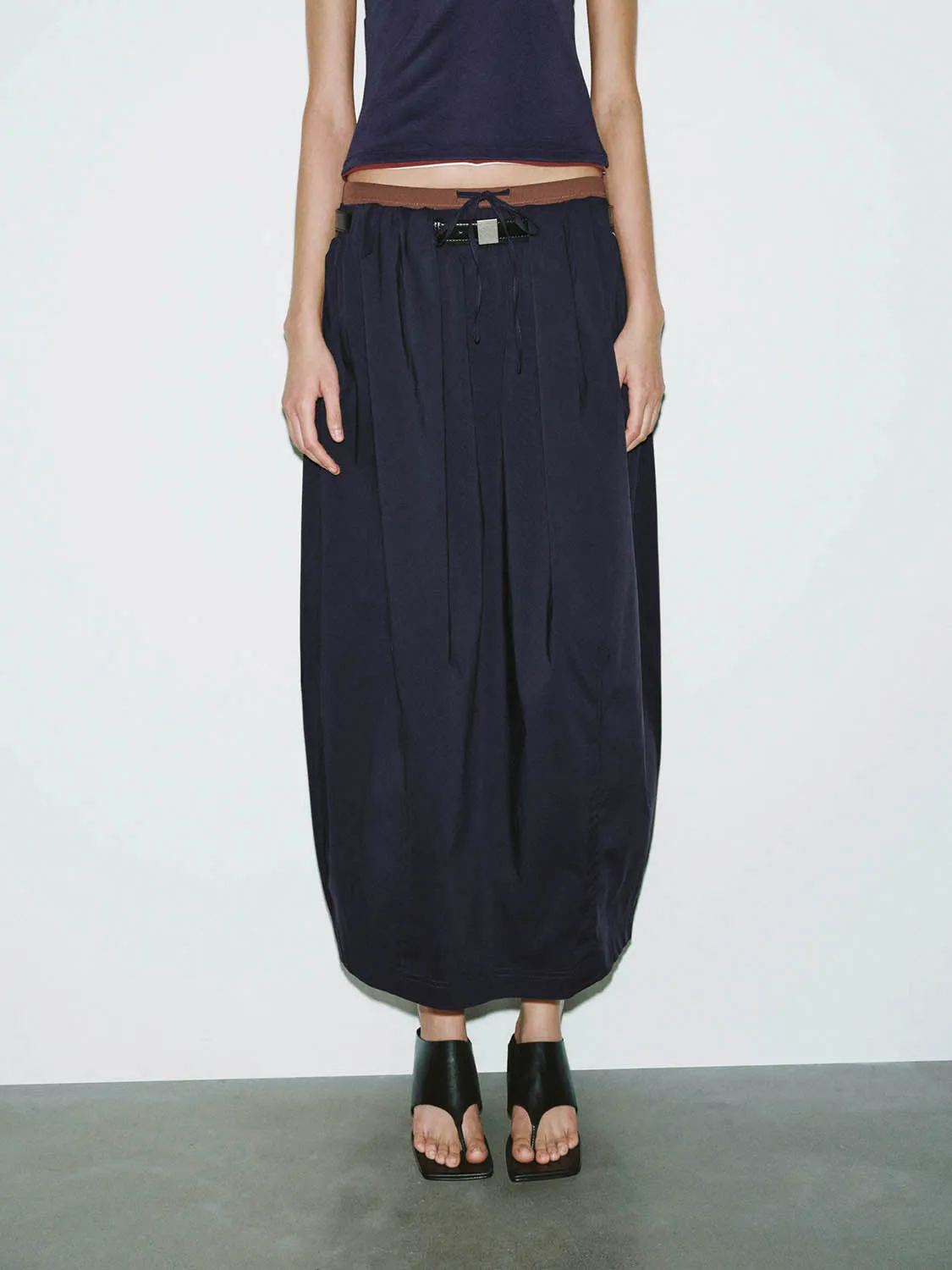 Midi Balloon Skirts