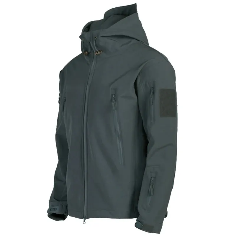 Military Outdoor Jackets Men Shark Skin Soft Shell