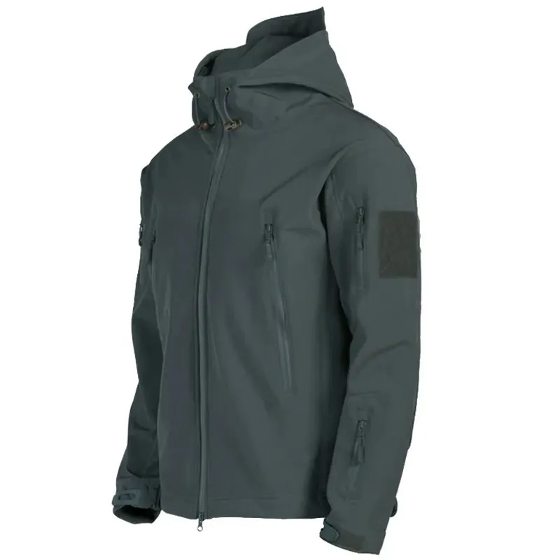 Military Outdoor Jackets Men Shark Skin Soft Shell