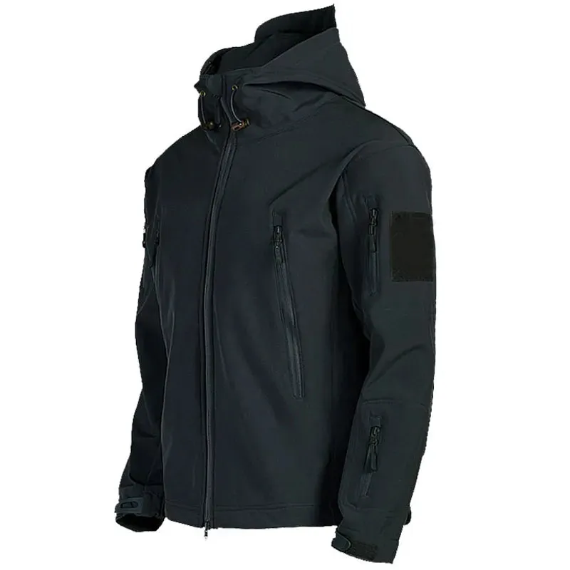 Military Outdoor Jackets Men Shark Skin Soft Shell