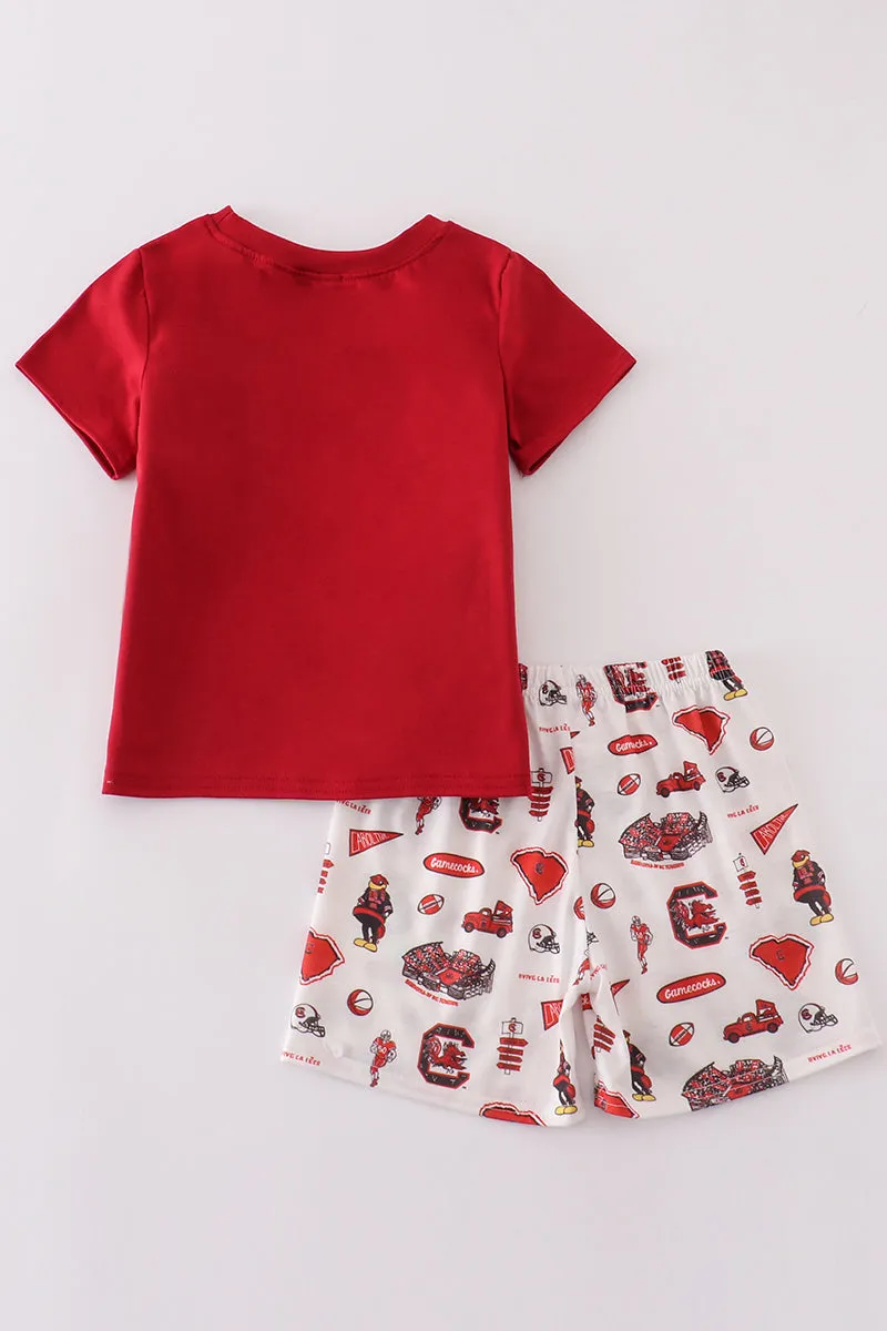 [misspell Gamecocks] Gamecocks Embroidery Boy Set