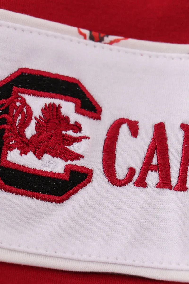 [misspell Gamecocks] Gamecocks Embroidery Boy Set
