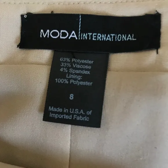 Moda international midi flirty skirt 8