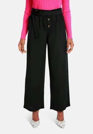Multi Button High Waisted Pants