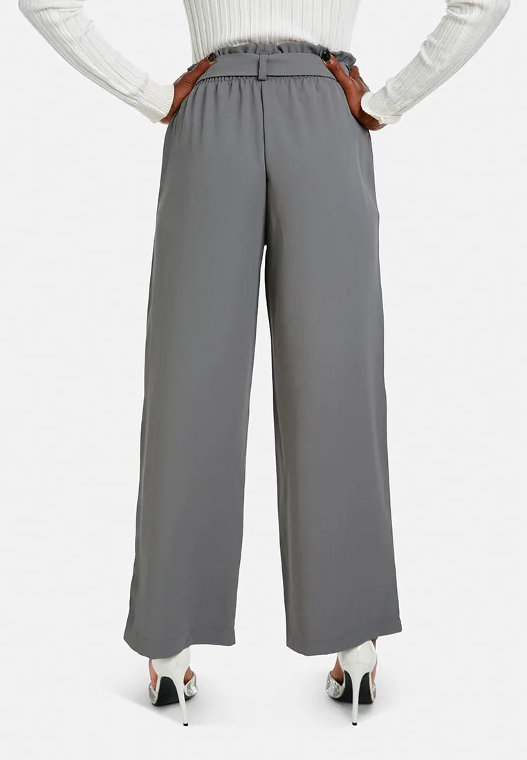 Multi Button High Waisted Pants