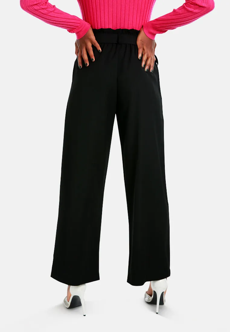 Multi Button High Waisted Pants