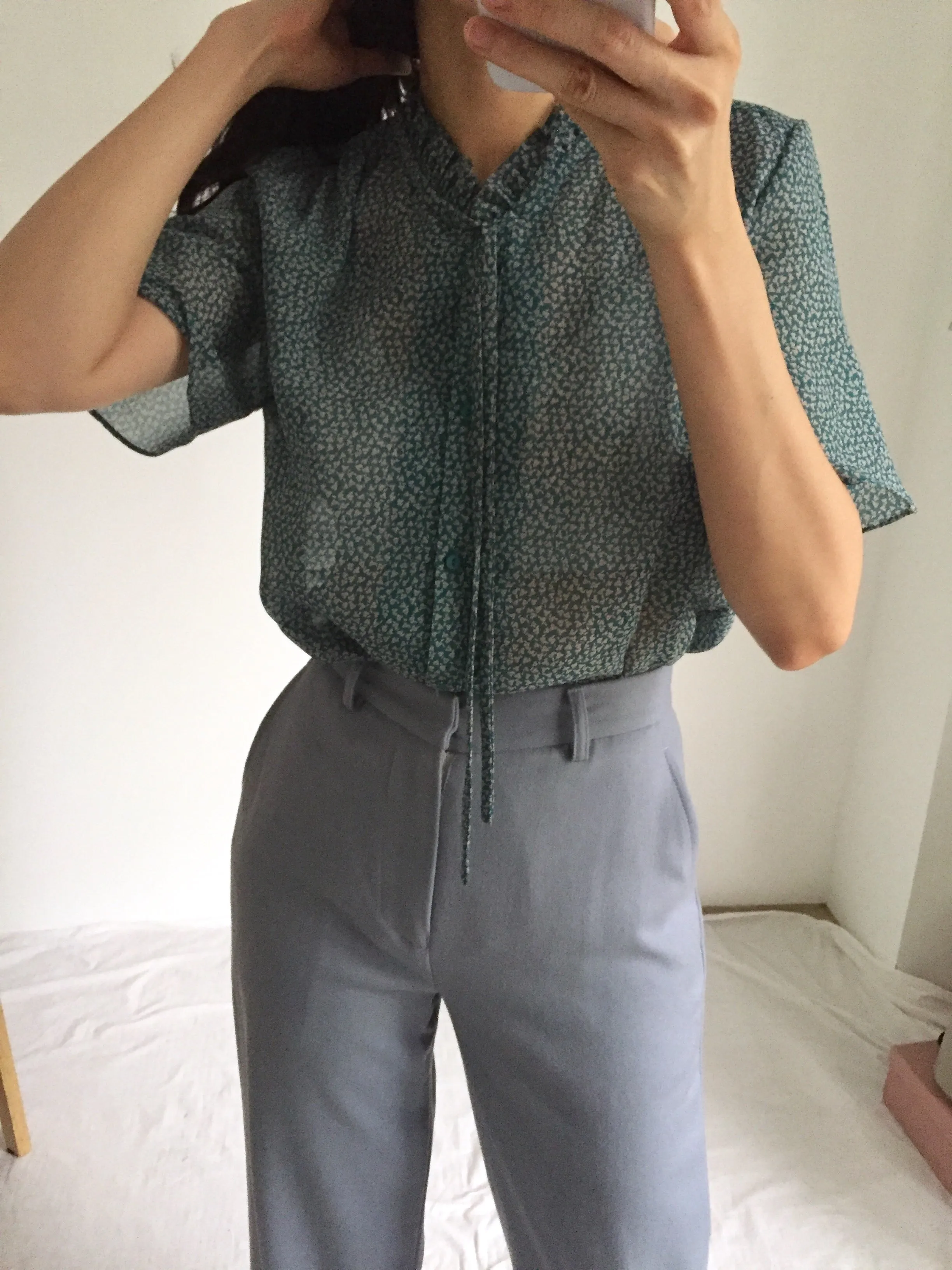 Mykita blouse {Japanese vintage｝