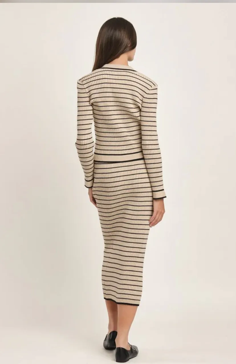 Natalie Striped Set