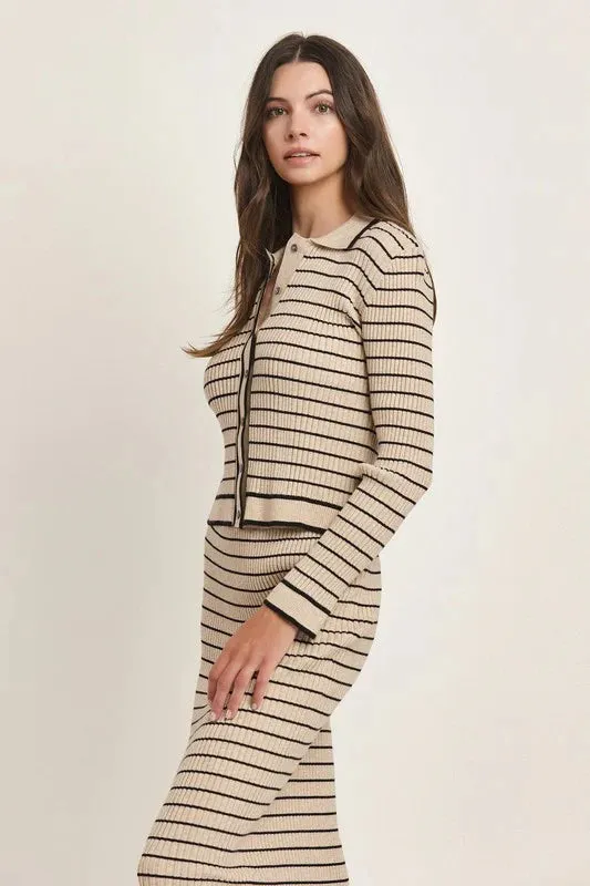 Natalie Striped Set