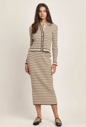 Natalie Striped Set