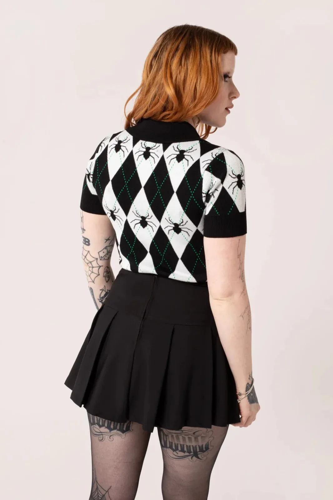 Natasha Spider Knitted Top