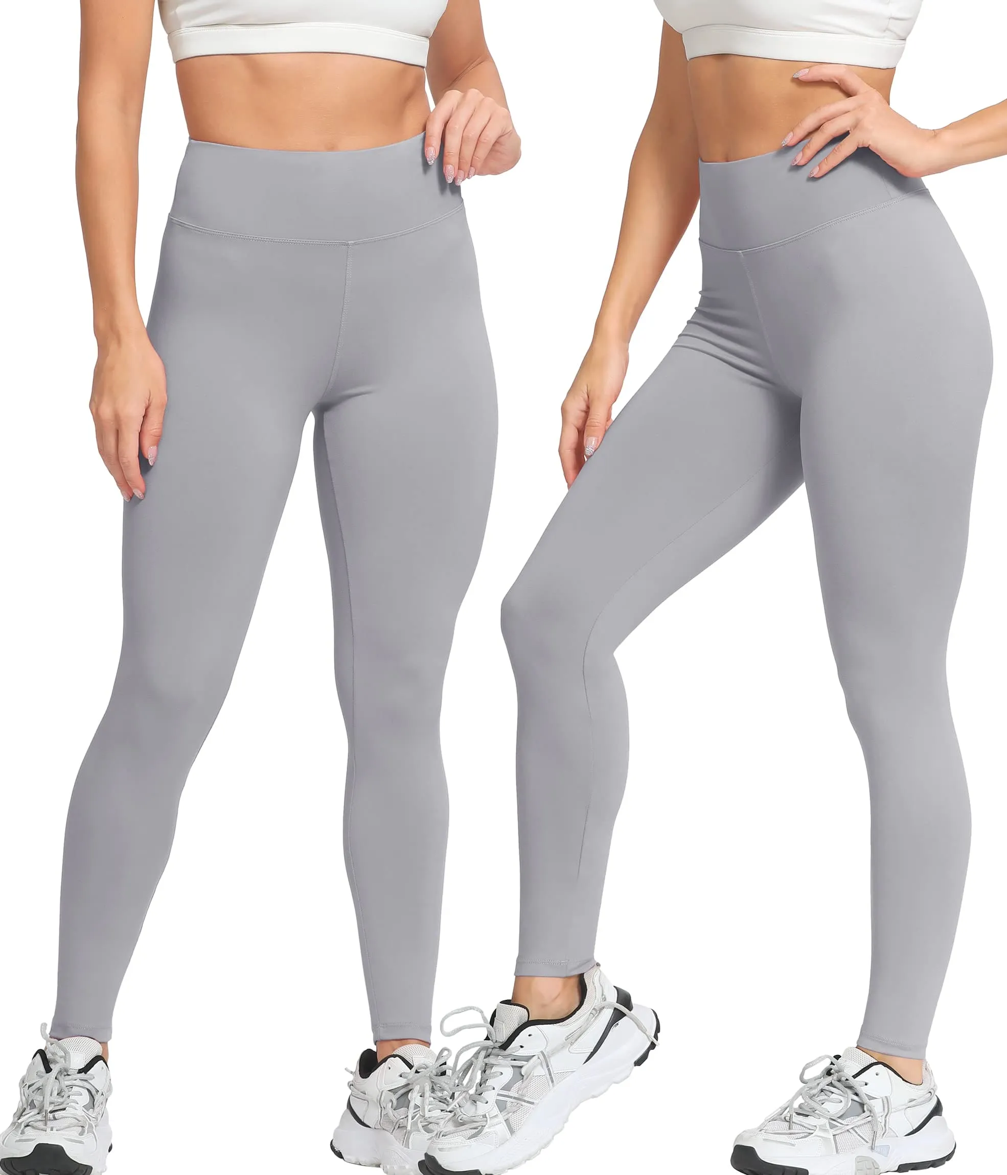 Natural Feelings Buttercloud High Waisted Leggings for Women Ultra Soft Stretch Opaque Slim Yoga Leggings